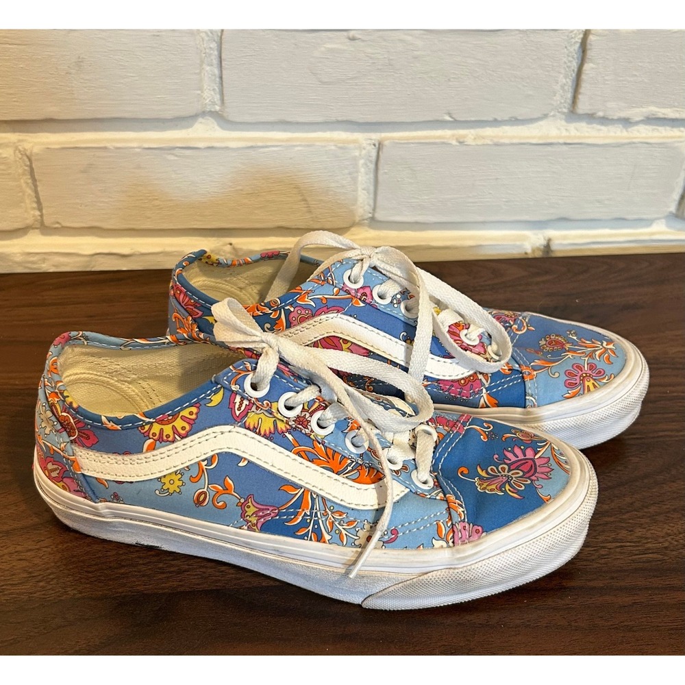 Vans Old Skool‎ Tapered Liberty Floral Multi/Patchwork Lady  Sneakers Womens 5.5